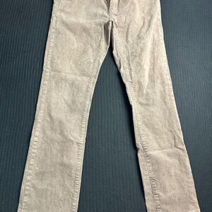 🛹🤎 KR3W Slim Taupe Corduroy Pants Men’s 34 Skate Streetwear 🤎🛹